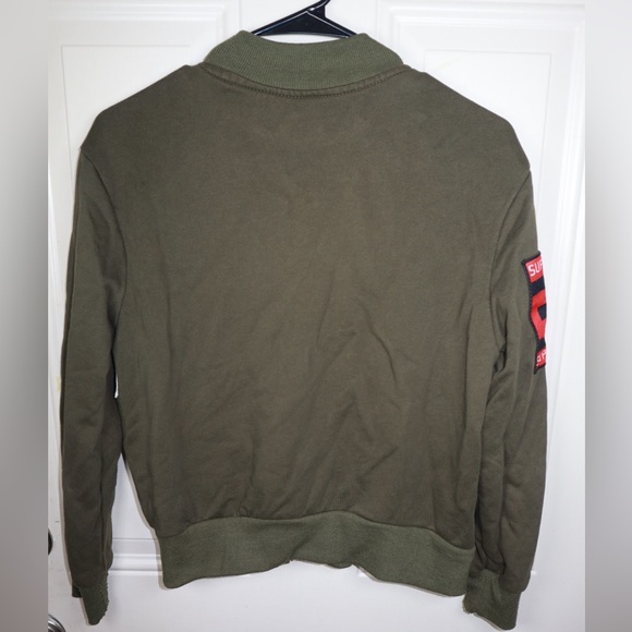 Solution RACER PATCH BOMBER JACKET SIZE LARGE - Picture 3 of 3